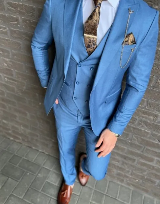Blauw pak