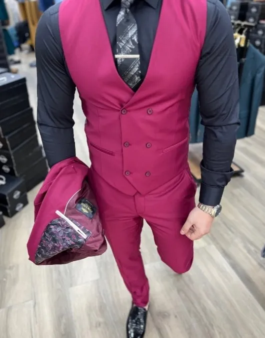Bordeaux rood pak