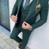 Emerald groen Trouwkostuum