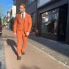 Oranje koper Pak | Oranje Kostuum Heren