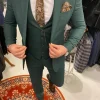 Pine green dennengroen trouwpak