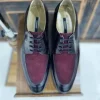 SC16 Zwarte Bordeaux Veterschoenen