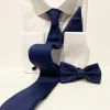 ST13 Blauw Stropdas/vlinderdas