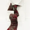 ST85 Rood - bordeaux Stropdas
