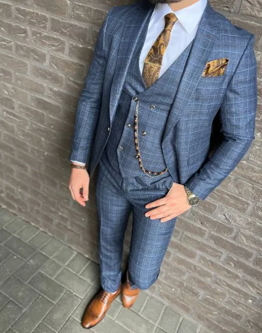 vintage_jaren__blauw_geru_3.webp Vintage jaren '20 Blauw Geruit Pak pk13